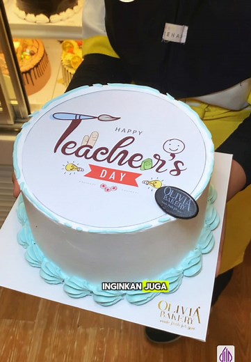 Cake Spesial Hari Guru - Olivia Bakery