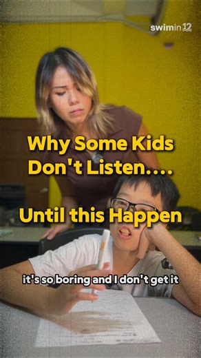 Swimin12 Swim School on Instagram: "Kids learn best when someone finally speaks their language. 🗣️✨ Not “do this… do that.” But imagination, stories, and simple steps. 🎈📖💡 When they feel understood, they start to believe they can. 💙🌟 If you want your child to enjoy learning again, DM us now! 📩😊"