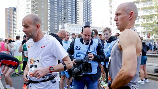 Arjen Robben boucle le marathon de Rotterdam dans un super temps