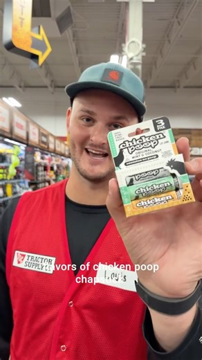 Tractor Supply on Instagram: "You come for feed, you leave with chicken-poop chapstick and a goat jack-in-the-box. 🐐 Just another day at Tractor Supply. #LifeOutHere #TractorSupply"