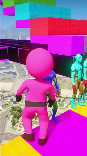 Ragdoll Chaos in GTA 5| Spider-Man Jumps/Fails ep.104