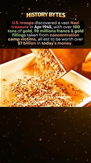 The Stolen Gold of WW2! #shorts