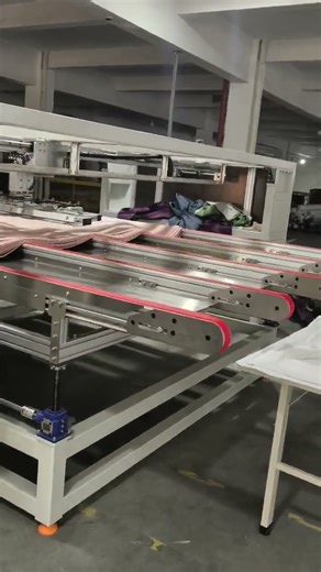 Full automatic home textile stitching machine #machine#hometextile