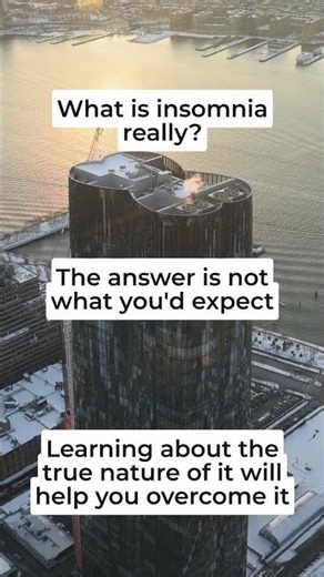 What is insomnia really?