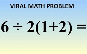6÷2(1 2)=？这道题的答案到底是多少？99%的人都算错了！@油兔不二字幕组