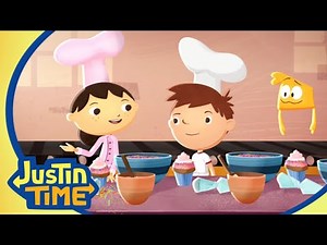 How to Decorate Cupcakes | Justin Time Episode Clip