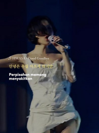 Hwasa's Heartfelt Farewell in 'Good Goodbye'