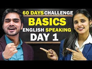 BASICS OF SPOKEN ENGLISH | DAY 1 | LEARN ENGLISH SPEAKING | ALL BASICS COVERED | ONE SHOT