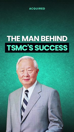The Man Behind TSMC's Success #business #podcast #technology #apple #iphone Listen to the full episode 🎙️ TSMC (Remastered) | Acquiredfm