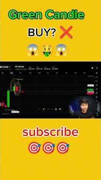 Green Candle Doesn't Mean BUY! 😱 | Candlestick Chart Explained #shorts