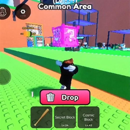 I Found the SECRET LUCKY BLOCK in Roblox! (Infinite Aura) 😱