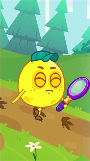 Lemon finds strange footprints! 🍋👣😲🎵Pit & Penny Funny Stories 🥑