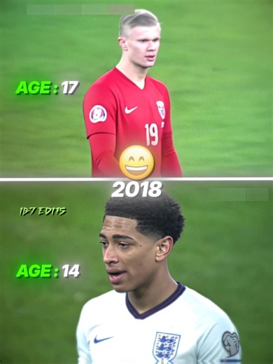 Haaland X Bellingham Age 🥶👆