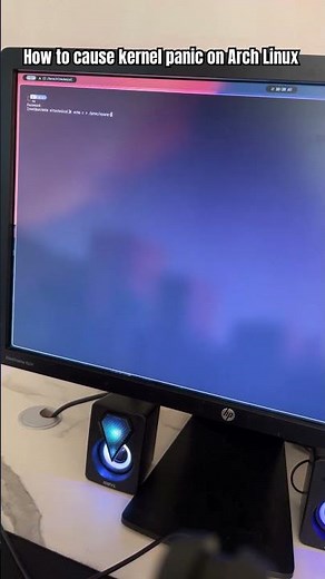 How to cause kernel panic on Arch Linux