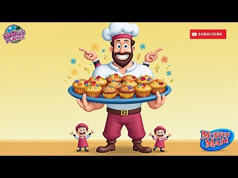 The Muffin Man | Classic Nursery Rhyme & Fun Kids Song | Kiddies Planet