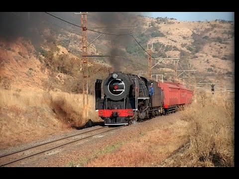 South African Steam: 15F 2914 Cabride to Cullinan (Full)
