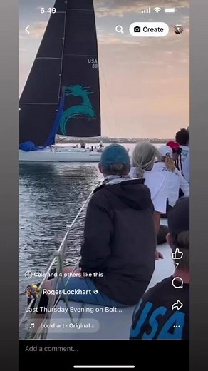 15 reactions | Last Seal Beach YC Pop Tops. We raced with six crew in total. Peter Sangmeister did the bow and runners 藍 Rock n Roll USA-88 Tritium Racing | Tritium Racing | Facebook