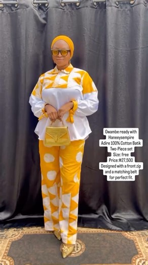 YOUR PLUG FOR EVERYTHING AFFORDABLE & INTENTIONAL IN LAGOS 🛍️ on Instagram: "An absolute beauty,whether you’re going to work on a Friday,or you’re going for an event and you want to look different from the regular… Price: #27,500 Size: free✅ 📍Location: Meiran, Lagos State At HaneeysEmpire, we bring you affordable and stylish essentials for your everyday needs,from trendy ready-to-wear outfits, nightwear, bodycon tops, mesh tops, hijabs, Ankara pieces, tote bags, and more. ✨ We offer both whole