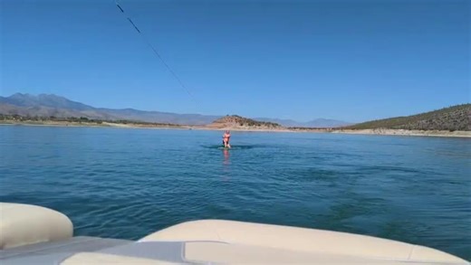 Girl's Wakeboarding Attempt Ends in Hilarious Fail