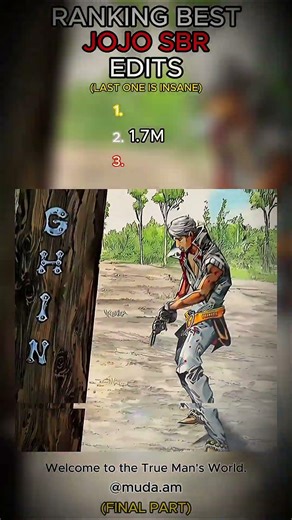 Rankinf best Jojo SBR edits-Final Part #jojo #jojosbizarreadventure #jojobizzare #anime #jjba #2026
