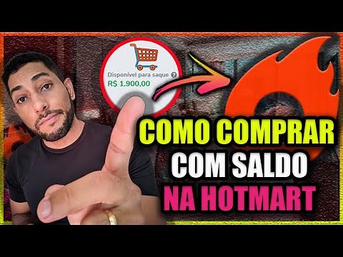Como Usar o SALDO DA HOTMART Para COMPRAR Um CURSO