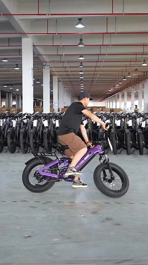 20 inch full suspension fat tire electric hybrid bicycle e bike with hydraulic disc brakes @BeeCool Bikes #ebike #fattireebike #hunterxhunter #hunt #electricbike #electricbicycle #aimosebike #beecoolbikes | Aimos Factory