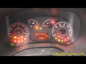 2017 Dodge Promaster City after a triggered alarm