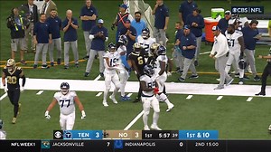 King Herny's stiff-arm is already in midseason form 💪😤 | Tennessee Titans on CBS Sports
