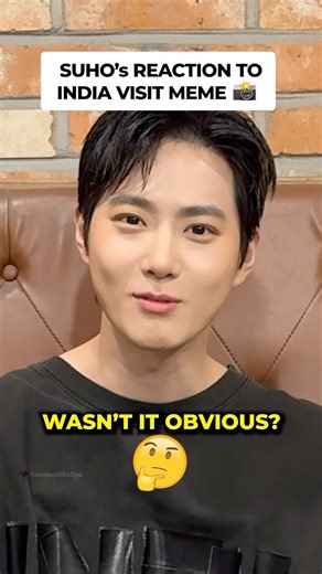 EXCLUSIVE: EXO’s SUHO (@kimjuncotton) still remembers his previous India visit and he is excited to make new and awesome memories🇮🇳♥️ SUHO is a soloist and leader of the K-pop boy group EXO @weareone.exo under SM Entertainment. He debuted as a soloist with the solo album ‘Self-Portrait.’ On May 31, 2024, he released his third mini album, ‘1 to 3.’ The artist spoke to us about his music, his journey, life as an idol and an actor, his fans, and of course, India! In related news, SUHO will be mak