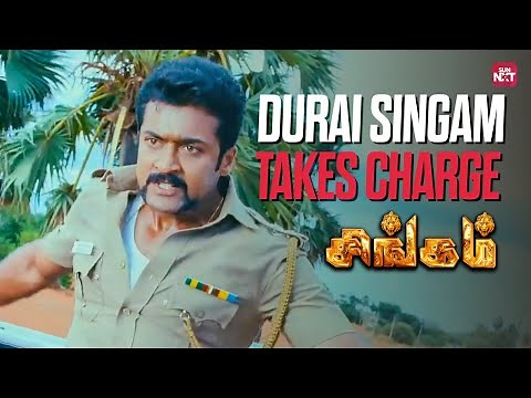 Durai Singam’s Ultimate Action Scene | Singam | Suriya | Anushka | Sun NXT