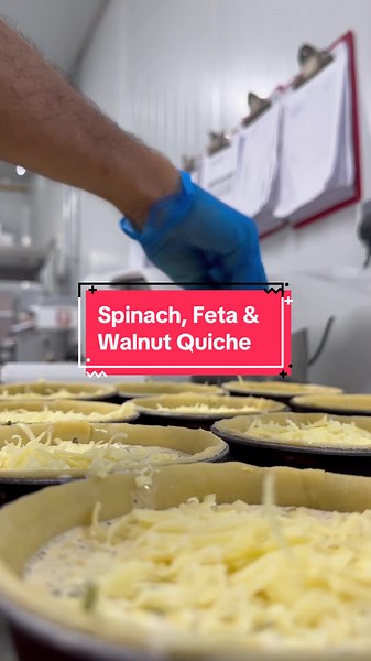Spinach, Feta & Walnut Quiche is Ready! #intelligentfoods #intelligentfood #foodie #fooddubai #foodproduction #dubaiproducts #dubaifood #quiche #dubaikitchen #dubaiwork
