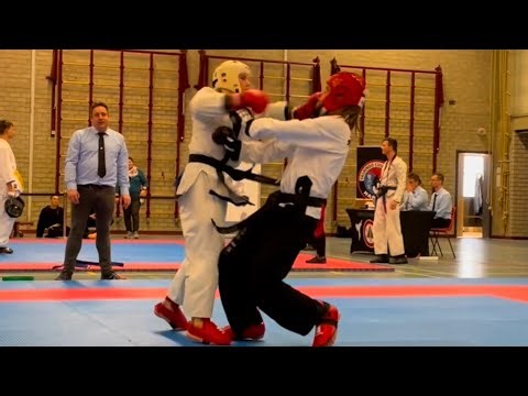 Hapkido fight - 14th Hapkido European Championships 2022 - Tomi Hakunti - black belts