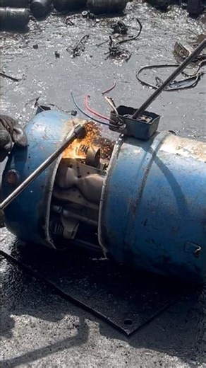 Big Compressor Cutting 😱 Inside Feed Recovery | How to Remove Compressor Core Easily