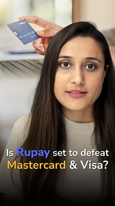 Businesses of Visa and Mastercard taking a hit? NPCI's game-changer move can push the Rupay cards in the Indian market giving it an edge over Visa and Mastercard. Recently, Paytm Payments Bank Limited, India's home-grown payment solution provider also launched RuPay Credit Card on UPI. Watch this video to understand how these payment networks work! #Creditcard #UPI #Mastercard #Visa #Rupay #RBI #stocks #stockmarket #invest #investor #investing101 | Groww