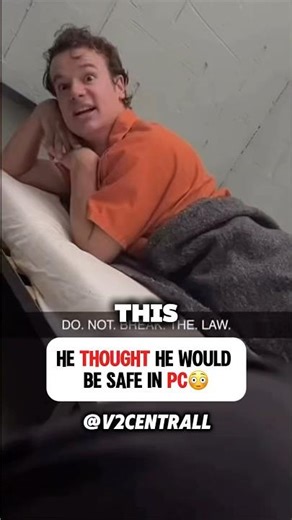 He Thought He Would Be Safe In PC😳