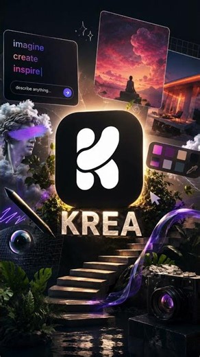 This AI Tool Creates Stunning Visuals in Seconds 🤯 | Krea AI