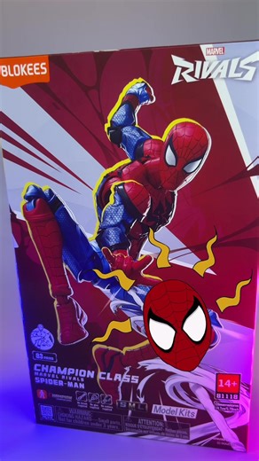 Marvel Rivals Spider-Man Model Kit Preview
