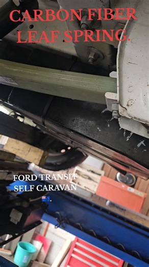 𝐒𝐞𝐥𝐟 𝐜𝐚𝐫𝐚𝐯𝐚𝐧. Ford. 🇳🇿 CARBON FIBER LEAF SPRING. | Anura K Vithanage