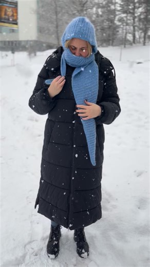 Lisette on Instagram: "- MY HOODED SCARF - Today when the snow was falling down I wore my crocheted hooded scarf to keep me worm. This crochet scarf is out in the world being tested and the pattern will be released in about a month. #crochet #crochetscarf #crocheted #crocheting"