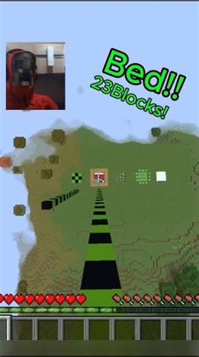 Falling (Creeper)😍😍 #minecraft #shorts
