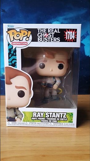 Funko POP! Animation 1784: The Real Ghostbusters Ray Stantz Vinyl Figure Unboxing