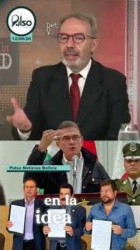 Reunión secreta de líderes opositores quitó respaldo a Rodrigo Paz #rodrigopaz #bolivia