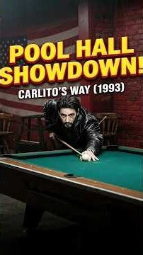 Carlito's Way - Iconic Pool Hall Shootout Scene | Al Pacino