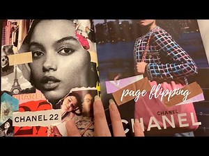 ASMR Vogue Magazine Flip Through🛍 ٩(◕‿◕)۶ (lofi, page flipping, tapping, whispers)