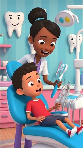 Dentist cartoon🦷#shorts