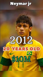 Neymar jr Net Worth Over the years.✨💸 #networth2025 #neymar