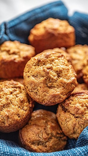 Finally, a bran muffin that actually tastes good! This recipe is full of fiber and has a secret ingredient (coconut oil) that makes all the difference. https://thestayathomechef.com/coconut-oil-bran-muffins/ | The Stay At Home Chef