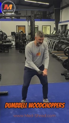 Dumbbell Woodchoppers