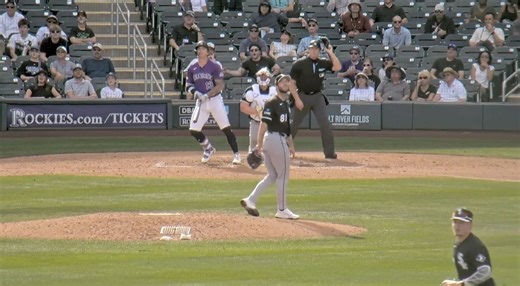 Roll that beautiful Veen footage! Zac Veen drills a 468-foot walk-off home run as the Rockies top the White Sox, 5-4, in Spring Training action. #GoSpo | 🎥 Colorado Rockies | Spokane Indians