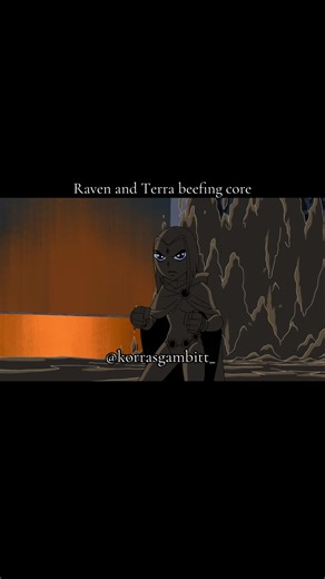 THE WAY RAVEN THREW A WHOLE BUS ON HER, HELP ME😭😭😭 #raven #teentitans #terra #viral #cartoonnetwork